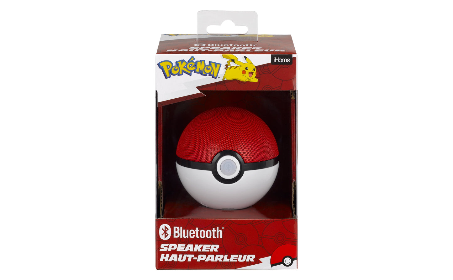 Pokemon Pokeball Bluetooth Speaker, Wireless Speaker with Rechargeable Battery