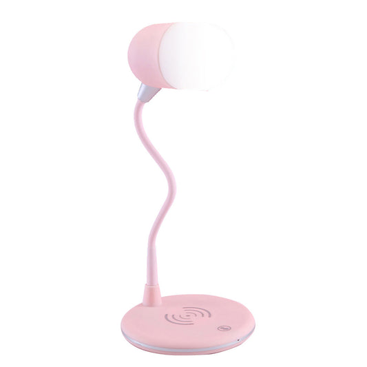 Three-In-One Night Light Wireless Speaker Charger Light